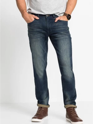 Obrázek produktu Lekkie dżinsy ze stretchem Slim Fit Straight BonPrix niebieski