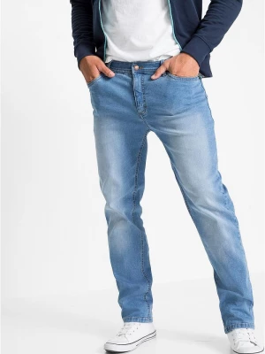 Obrázek produktu Lekkie jeansy regular fit, straight (2 pary) BonPrix niebieski