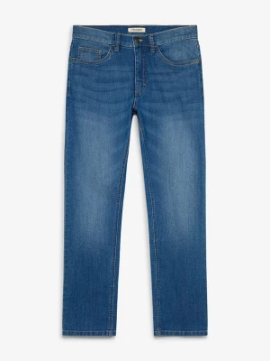 Obrázek produktu Lekkie jeansy regular fit, straight fit BonPrix niebieski