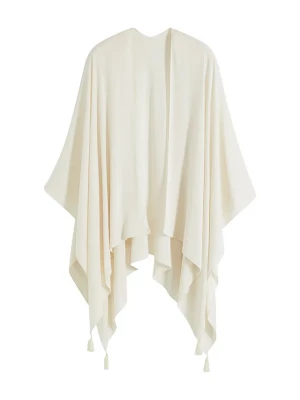 Obrázek produktu Lekkie letnie poncho BonPrix biały