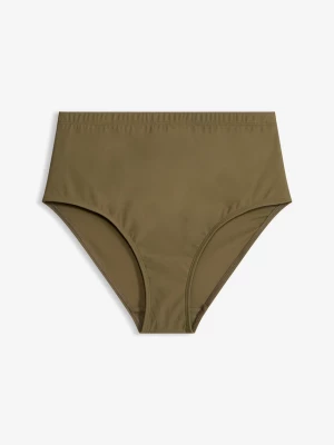Obrázek produktu Lekko modelujące sylwetkę figi bikini z wysokim stanem BonPrix zielony