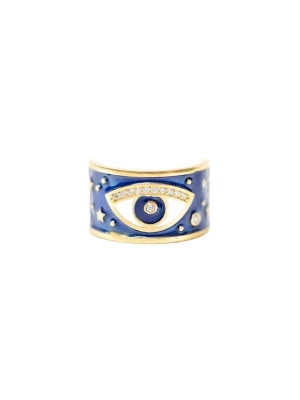 Obrázek produktu Les Reines Prsten 'Eye of Istanbul' zlatá