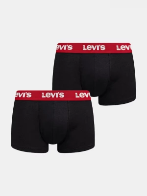 Obrázek produktu Levi' boxerky pánské bavlněné elastanem 2-pack Levi's černá