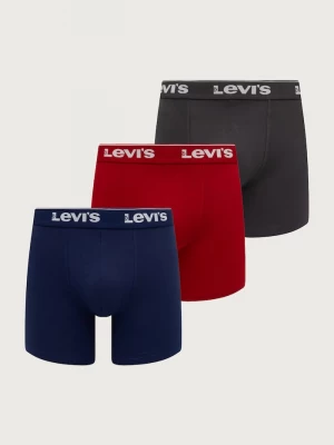 Obrázek produktu Levi' boxerky pánské bavlnou 3-pack Levi's červená