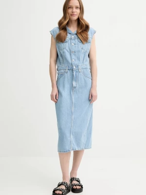 Obrázek produktu Levi' Džínové šaty Levi' ICONIC SLEEVELESS DRESS Levi's modrá