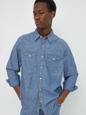 Obrázek produktu Levi' košile pánská bavlněná BARSTOW WESTERN STANDARD Levi's modrá