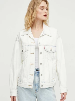 Obrázek produktu Levi' oversized bunda dámská džínová 90S TRUCKER Levi's bílá