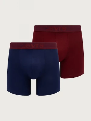 Obrázek produktu Levi' přiléhavé boxerky pánské bavlněné elastanem 2-pack Levi's červená