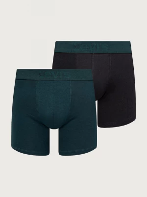 Obrázek produktu Levi' přiléhavé boxerky pánské bavlněné elastanem 2-pack Levi's zelená