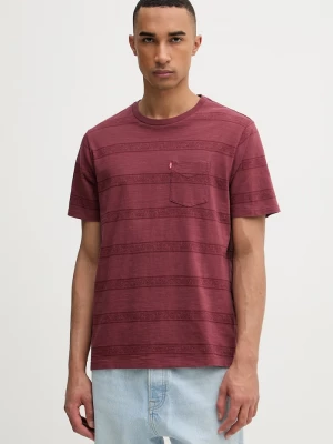 Obrázek produktu Levi' tričko pánské bavlněné SS CLASSIC POCKET TEE Levi's červená
