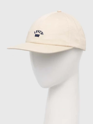 Obrázek produktu Levi's Bavlněná baseballová čepice Levi's béžová