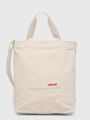 Obrázek produktu Levi's Bavlněná taška Levi's béžová