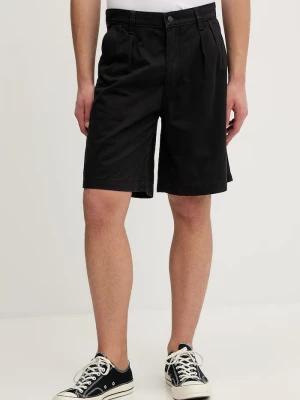 Obrázek produktu Levi's Bavlněné šortky BAGGY PLEATED černá