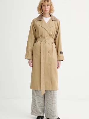 Obrázek produktu Levi's Bavlněný trenčkot Levi's BREE CLASSIC LONG TRENCH béžová