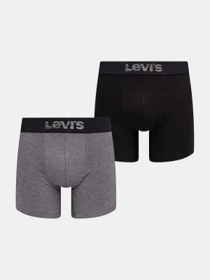 Obrázek produktu Levi's boxerky pánské bavlněné s elastanem 2-pack černá