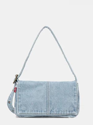 Obrázek produktu Levi's crossbody kabelka dámská bavlněná BRANNAN modrá