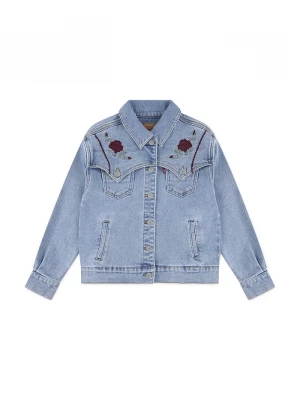 Obrázek produktu Levi's Dětská bunda OVERSIZED WESTERN TRUCKER modrá