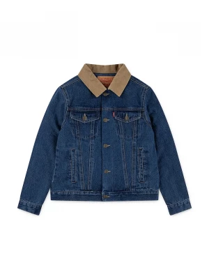 Obrázek produktu Levi's Dětská riflová bunda Levi's QUILTED LINED TRUCKER modrá