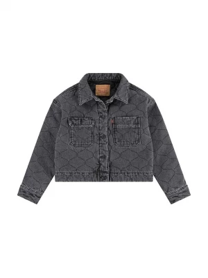 Obrázek produktu Levi's Dětská riflová bunda Levi's QUILTED TRUCKER JACKET