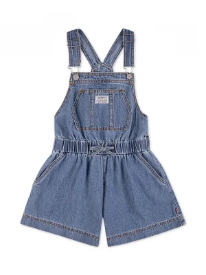 Obrázek produktu Levi's Dětské kalhoty na šle Levi's SHORTALL WITH TIE AT WAIST modrá