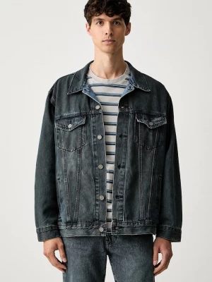 Obrázek produktu Levi's džínová bunda pánská bavlněná RELAXED FIT modrá