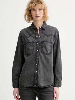 Obrázek produktu Levi's Džínová košile Levi's TEODORA WESTERN černá