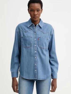 Obrázek produktu Levi's Džínová košile Levi's TEODORA WESTERN modrá