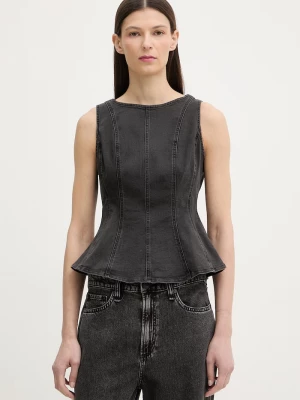 Obrázek produktu Levi's halenka dámská džínová PEPLUM SEAMED DENIM černá
