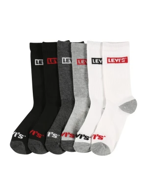 Obrázek produktu Levi's Kids Ponožky šedý melír / červená / černá / bílá