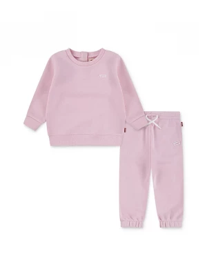 Obrázek produktu Levi's Kojenecká tepláková souprava Levi's HOODIE & JOGGER SET růžová