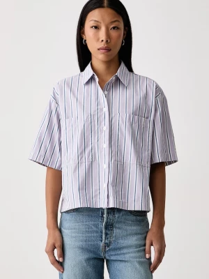 Obrázek produktu Levi's košile dámská bavlněná HARLIE SS CROPPED fialová