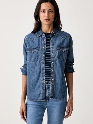 Obrázek produktu Levi's košile dámská džínová HERITAGE WESTERN DENIM modrá