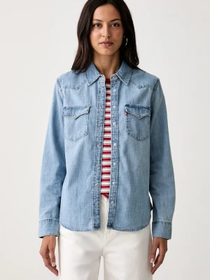 Obrázek produktu Levi's košile dámská džínová HERITAGE WESTERN DENIM modrá