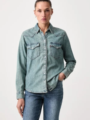 Obrázek produktu Levi's košile dámská džínová THE ULTIMATE WESTERN modrá