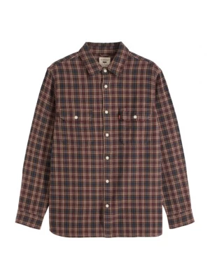 Obrázek produktu LEVI'S ® Košile 'JACKSONWORKER' béžová / námořnická modř / hnědá / tmavě červená