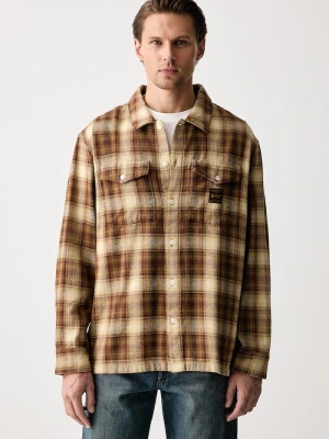 Obrázek produktu Levi's košile pánská bavlněná LS WORKER - WW x WORKWEAR hnědá