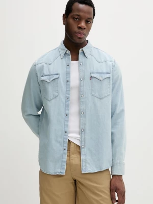 Obrázek produktu Levi's košile pánská džínová BARSTOW WESTERN STANDARD modrá