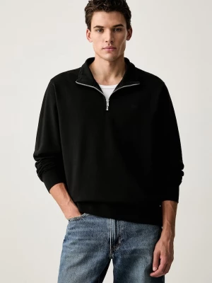 Obrázek produktu Levi's mikina pánská bavlněná ORIGINAL HM 1 / 4 ZIP černá