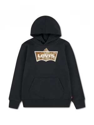 Obrázek produktu Levi's mikina s kapucí dětská s bavlnou TALLEST PEAK BATWING HOODI černá