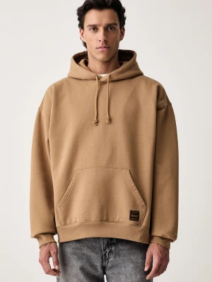 Obrázek produktu Levi's mikina s kapucí pánská s bavlnou WORKWEAR PO hnědá