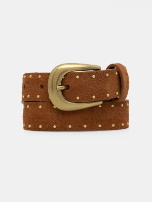 Obrázek produktu Levi's pásek dámský semišový BELLA STUDDED hnědá