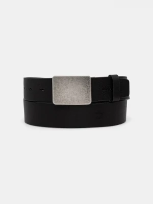 Obrázek produktu Levi's pásek pánský kožený RYDER PLAQUE BUCKLE černá