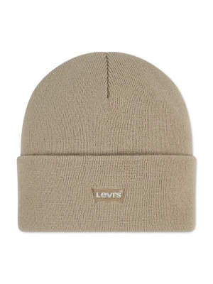 Obrázek produktu Levi's pletená čepice dětská LAN TONAL EMBROIDERED BEANIE béžová