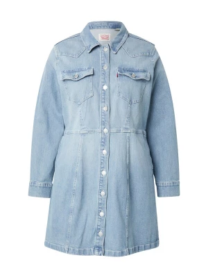 Obrázek produktu Levi's® Plus Košilové šaty 'Flynn Western Dress' modrá džínovina
