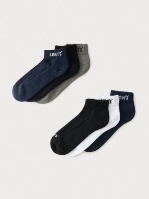 Obrázek produktu LEVI'S ® Ponožky námořnická modř / tmavě šedá / černá / bílá