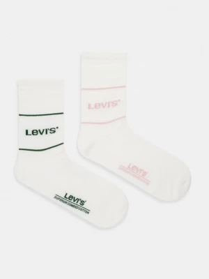 Obrázek produktu Levi's ponožky s bavlnou 2-pack béžová