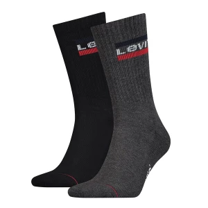 Obrázek produktu LEVI'S ® Ponožky tmavě šedá / červená / černá / bílá