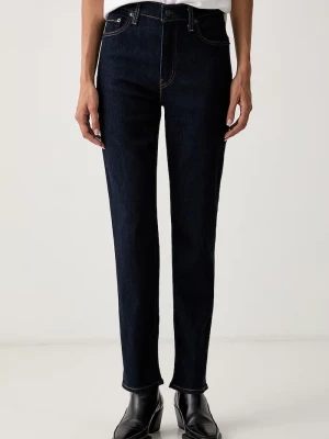 Obrázek produktu Levi's slim fit džíny dámské 722 HIGH RISE SLIM námořnická modř