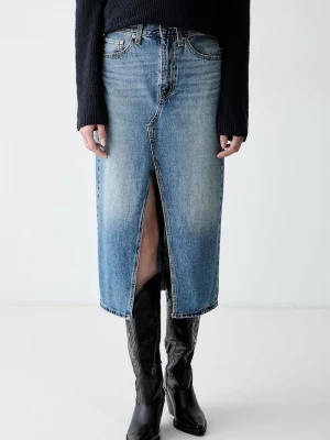 Obrázek produktu Levi's sukně džínová DECON SLIT MIDI modrá