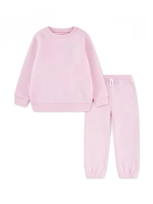 Obrázek produktu Levi's teplákový set dětský s bavlnou HOODIE & JOGGER SET růžová